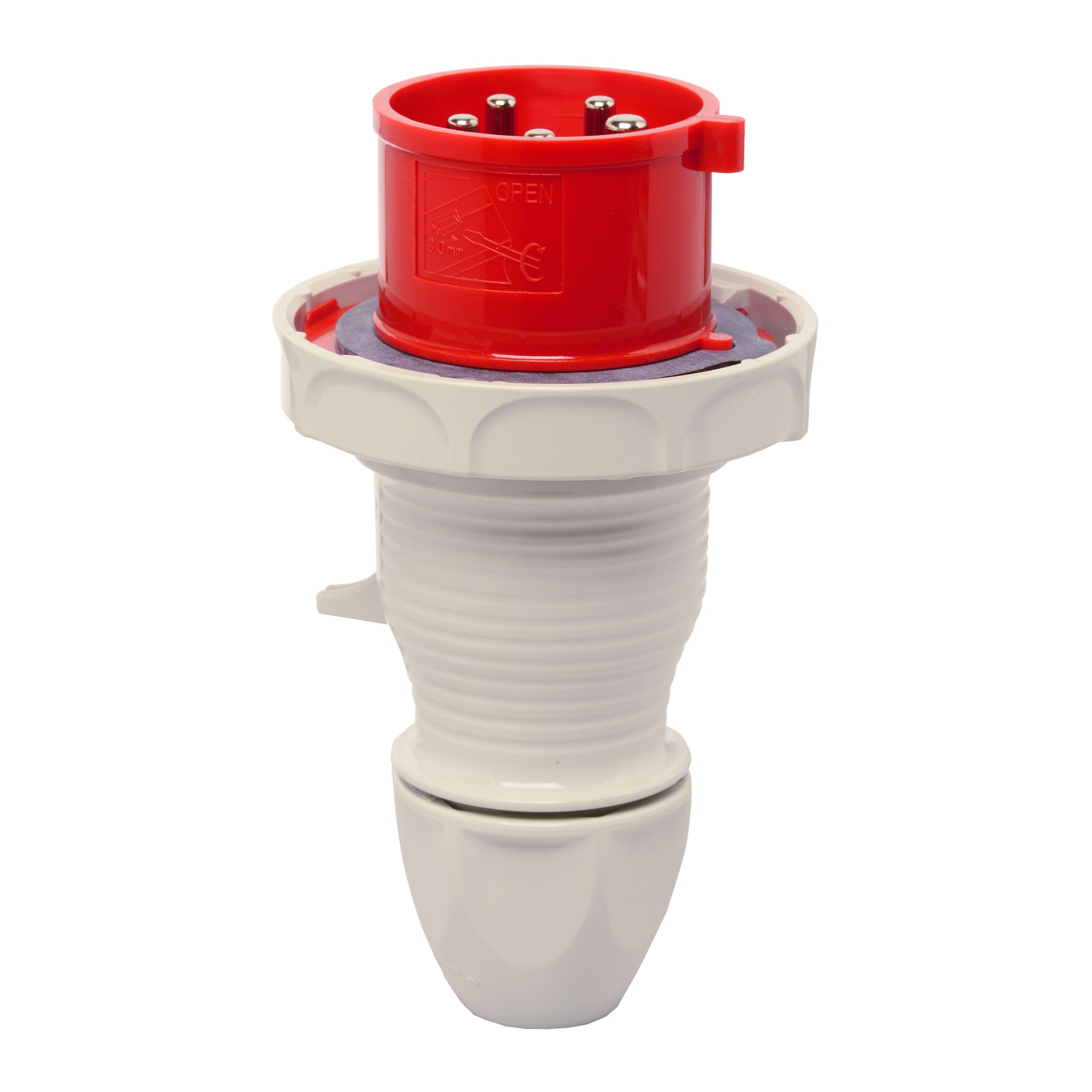 WALTHER WERKE Wasserdichter Stecker 16A 5P 6h mit Trompetenverschraubung Hauptbild WALTHER WERKE Wasserdichter Stecker 16A 5P 6h mit Trompetenverschraubung Hauptbild